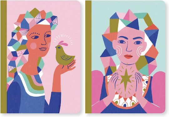 Djeco Sarah Little Notebook Ruled (Μiscellaneous colours)