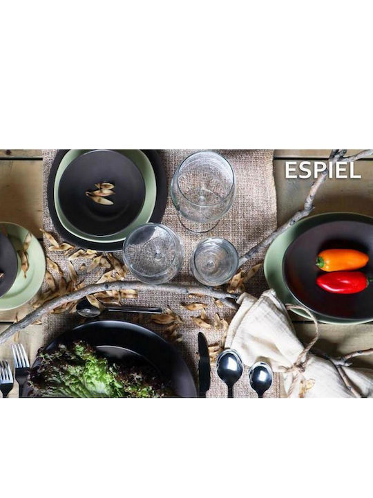 Espiel Platou de Servire Oval Ceramică Verde 27x21.5buc 1buc