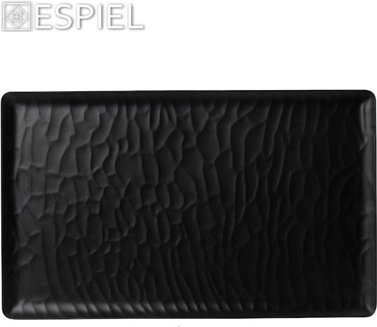 Espiel Wavy Πιατέλα Σερβιρίσματος Ορθογώνια Πλαστική 17x12.55εκ.