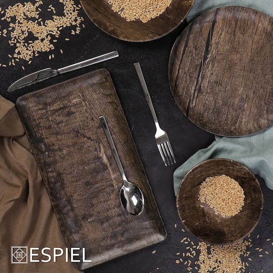 Espiel Pine Πιατέλα Σερβιρίσματος Ορθογώνια Μελαμίνης 20.5x8.5εκ.