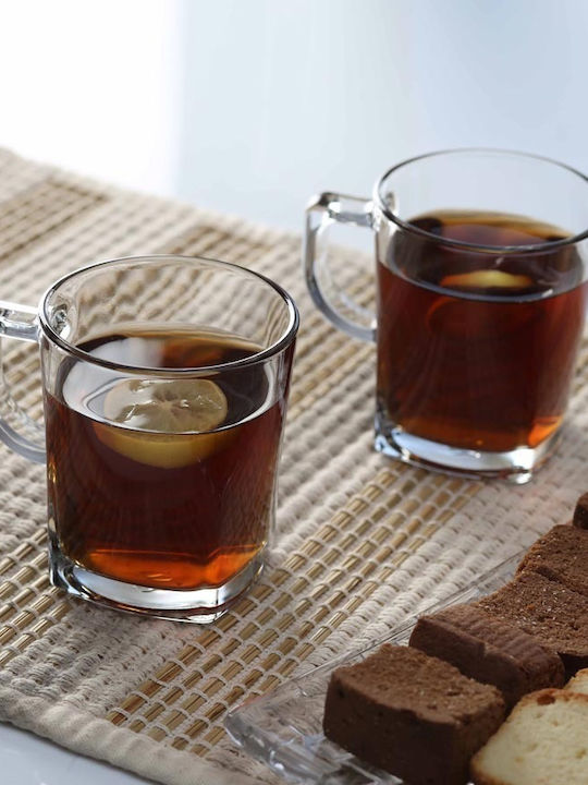 Espiel Carre Tasse Espresso Glas Transparent 75ml