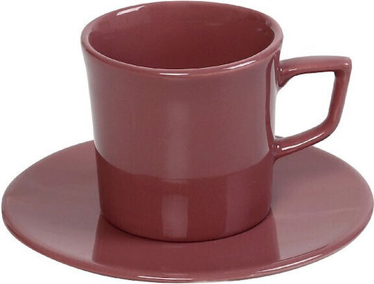 Espiel Essentials Tasse Espresso aus Porzellan Pomegranate 100ml