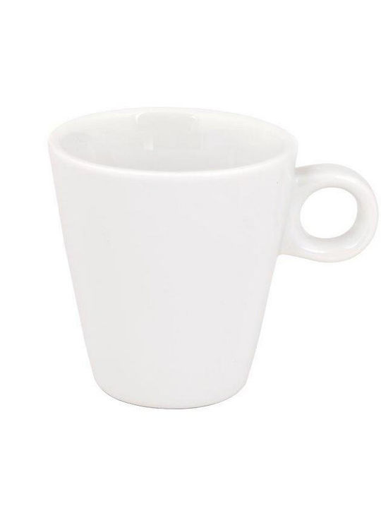 Oriana Ferelli Σετ Φλιτζάνια Espresso από Πορσελάνη Λευκά 70ml 6τμχ