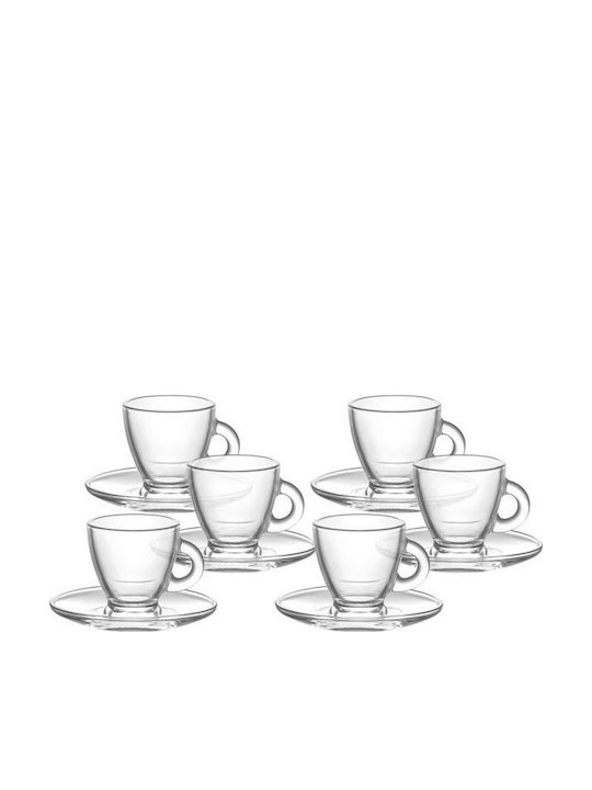 Max Home Чаша Cappuccino Стъкло Прозрачен 225мл