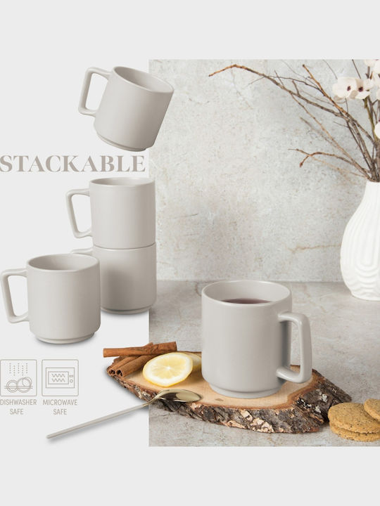 Berlinger Haus Cup Coffee Ceramic White 300ml