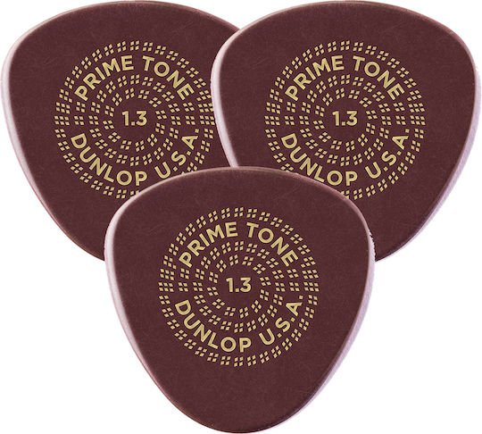 Dunlop Pick Guitar Primetone Semi Round Smooth Pick Thickness 1.30mm Packaging 1pcs