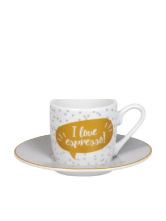 Konitz Cup Espresso Porcelain Brown 85ml