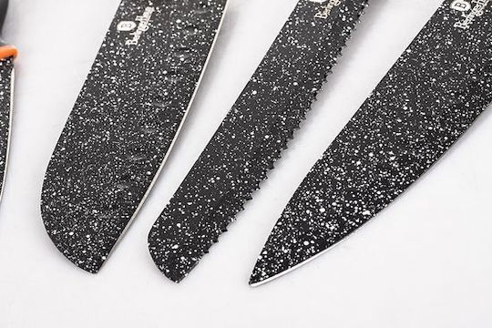 Berlinger Haus Granite Diamond Line Knife Set from Stainless Steel 16 Pieces