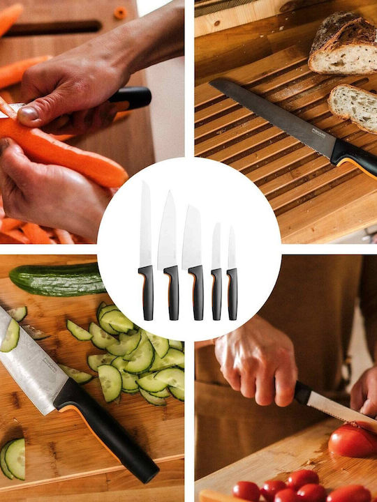 Fiskars Functional Form Нож Комплект от Неръждаема Стомана