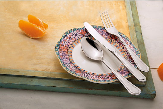 GTSA Baroque Μαχαίρια Steak από Ανοξείδωτο Ατσάλι 24.3cm 12τμχ