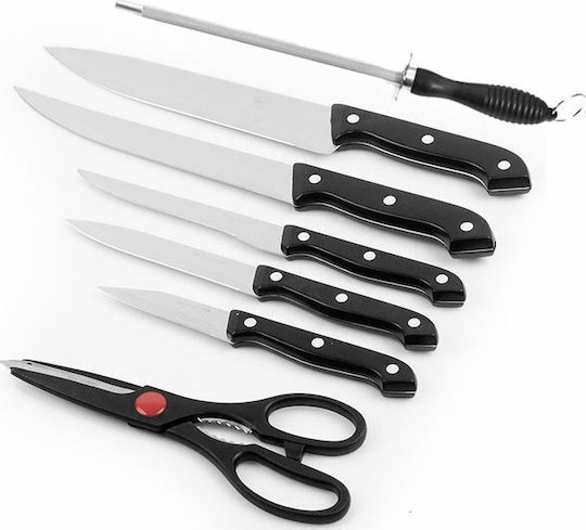KING Hoff Set of Knives with Base Made of Stainless Steel 8 Pieces