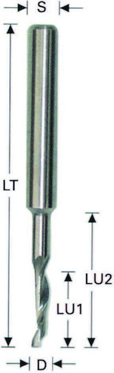 Hss Shank Cutter 4x16 Z8