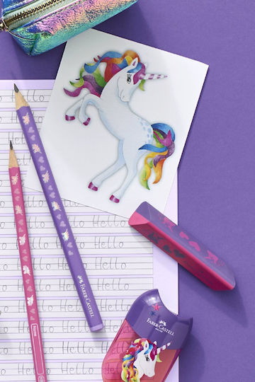 Faber-Castell Σετ 4 Μολύβια με Γόμα