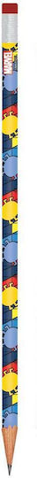 Diakakis Pencil Set with Eraser 6pcs