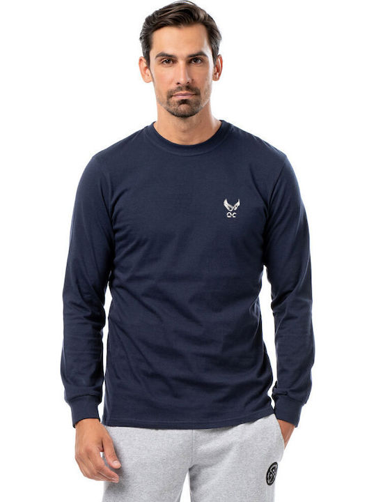 Langarmbluse Blue