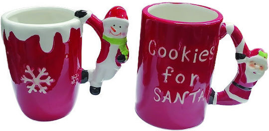 AGC Christmas Mug Ceramic D9cm. (Μiscellaneous Designs)