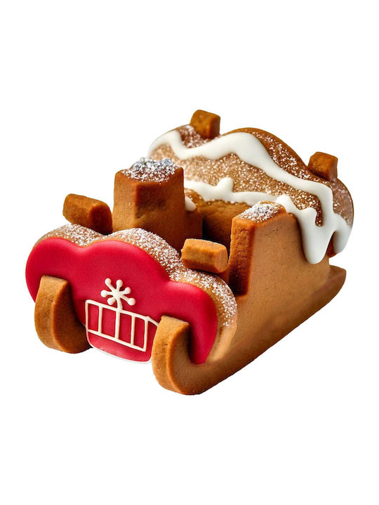 Wilton Wilton 3D Weihnachtliches Tischgeschirr & Weihnachtlicher Schmuck Set Koupát Weihnachts-Schlitten