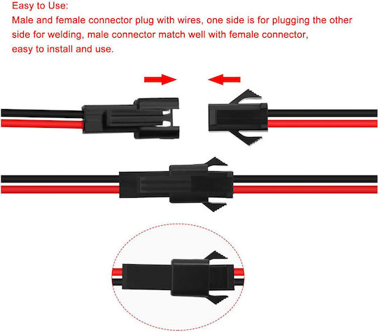 - Cable 0.15m Κόκκινο 112380
