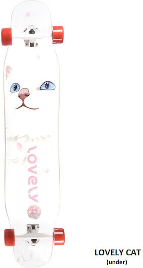 Αθλοπαιδιά Supreme Complete Longboard Λευκό