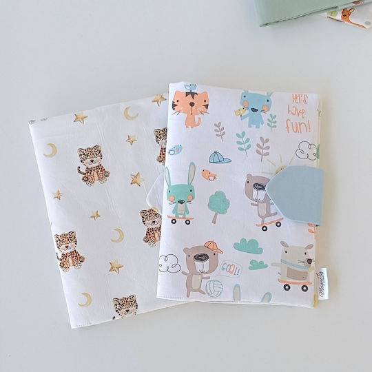 Magnolia Handmade Handmade Baby Health Book Case for Boy