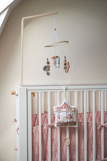 Cam Cam Copenhagen Hanging Baby Toy with Music Carousel for Newborns