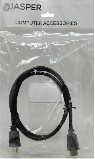 Jasper Conran HDMI 1.4 High Speed 1080p 120Hz Cable HDMI Male - HDMI Male 10m Black