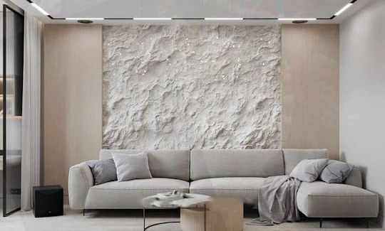 Panouri Decorative 3D Pentru Perete Cu Adeziv Alb 120x60cm