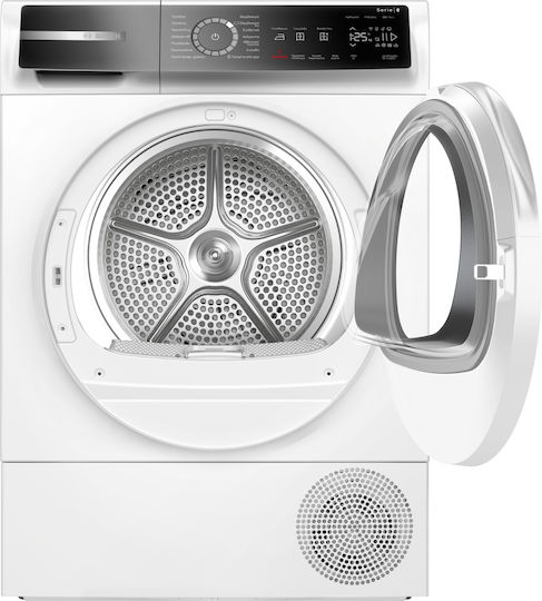 Bosch Serie 8 Στεγνωτήριο 9kg με Αντλία Θερμότητας