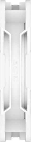 Arctic P14 Pro Reverse Blade Case Fan 140mm (2500rpm / 110cfm) with ARGB Lighting and 3-Pin / 4-Pin PWM Connection White