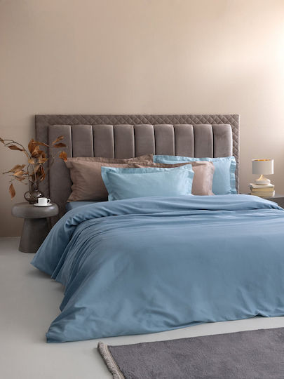 Palamaiki Set Cearșafuri 240x270cm. Posh Sateen Bordo 4buc