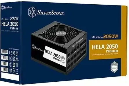 Silverstone Hela 2050 Platinum 2000W Μαύρο Τροφοδοτικό Υπολογιστή Full Modular