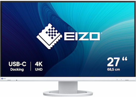 Eizo FlexScan EV2740S IPS Monitor 27" 4K 3840x2160 White