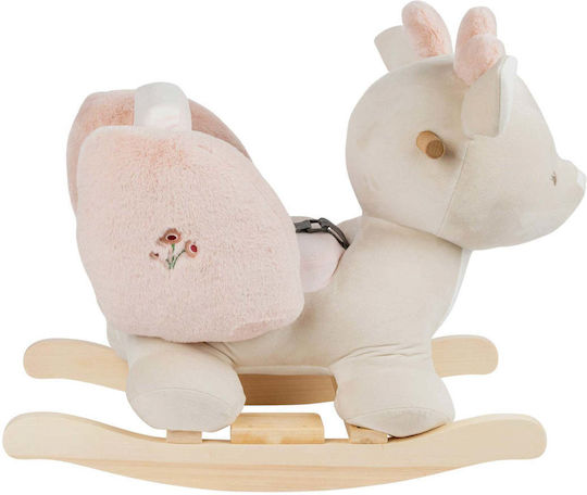 Nattou Rocking Toy Deer for 36+ Months Beige