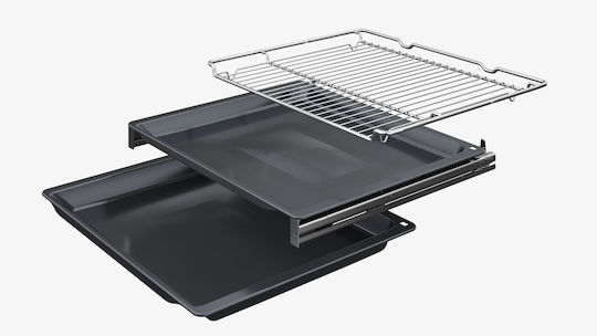 Neff Φούρνος άνω Πάγκου 71lt Π59.6εκ. Metallic Silver