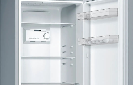 Bosch Ψυγειοκαταψύκτης 282lt Total NoFrost Υ176xΠ60xΒ66εκ. Inox KGN33NLEB