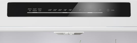 Bosch Ψυγειοκαταψύκτης 440lt Total NoFrost Υ203xΠ70xΒ66.7εκ. Γκρι KGN49OCAF