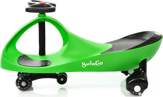 Meteor Ride On Baby Push Walker for 12+ Months Green