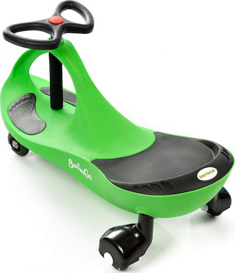 Meteor Ride On Baby Push Walker for 12+ Months Green