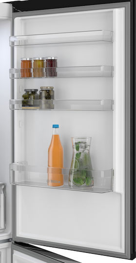 Bosch Ψυγειοκαταψύκτης 440lt Total NoFrost Υ203xΠ70xΒ66.7εκ. Μαύρος KGN492XCF