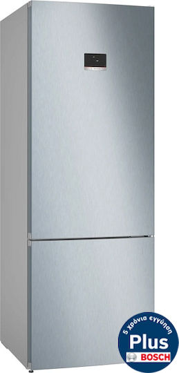 Bosch Ψυγειοκαταψύκτης 508lt Total NoFrost Υ193xΠ70xΒ80εκ. Inox KGN56XLEB