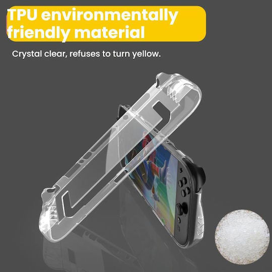 Θήκη Σιλικόνης Nintendo Switch 2 Διαφανές Full Body Oem