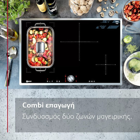 Neff N 70 Smart Induction Cooktop Autonomous with Child Lock Function 59.2x52.2εκ.