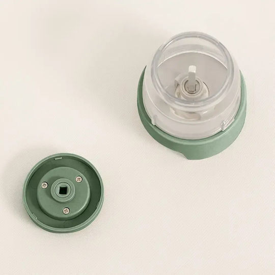 Create Electric Spice Mills Ceramic Set in Green Color 8.8cm 4 Pieces