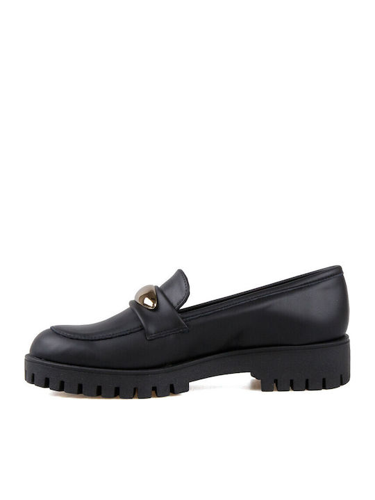 Γυναικεία Loafers σε Μαύρο Χρώμα