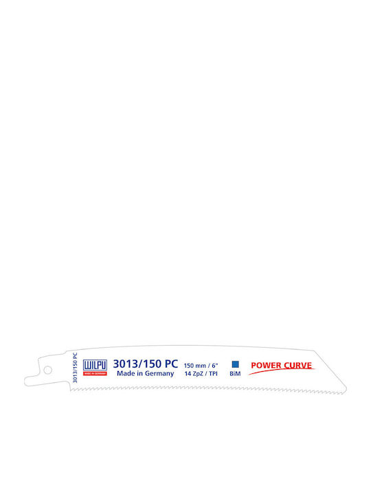 3013/150 Bucăți Lama Bi-metal Fierăstrău Pendular Metal 20 Bucăți Dim 150 X 19 X 0.9 Mm