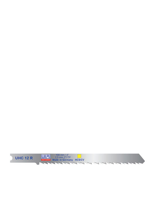 Uhc 12 R Hcs Cv Lama Fierăstrău Vertical Cu Coada U Pentru Lemn 5 Bucăți Dimensiune 100 X 7.8 X 1.27 Mm