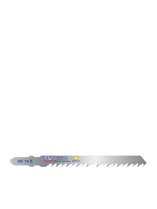 Hc 14 D Hcs Cv Lama Fierăstrău Vertical T-shank Lemn 20 Bucăți Dim 100 X 7.8 X 1.68 Mm