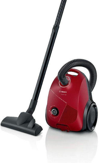 Bosch BGBS2RD1 Vacuum Cleaner 600W Bagged 3.5lt Red