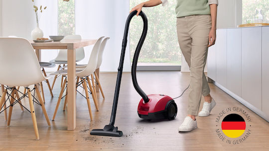 Bosch BGBS2RD1 Vacuum Cleaner 600W Bagged 3.5lt Red