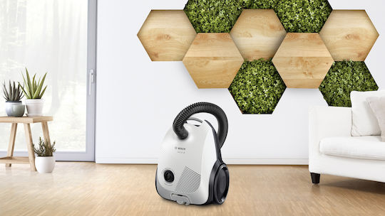 Bosch BGLS2LW1 Ηλεκτρική Σκούπα 600W με Σακούλα 3.5lt Λευκή